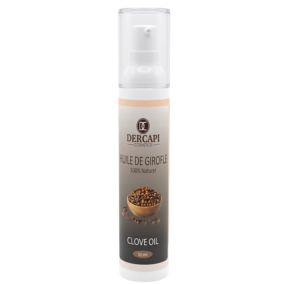 Dercapi Huile de Girofle Soin Cheveux et Corps 50ml