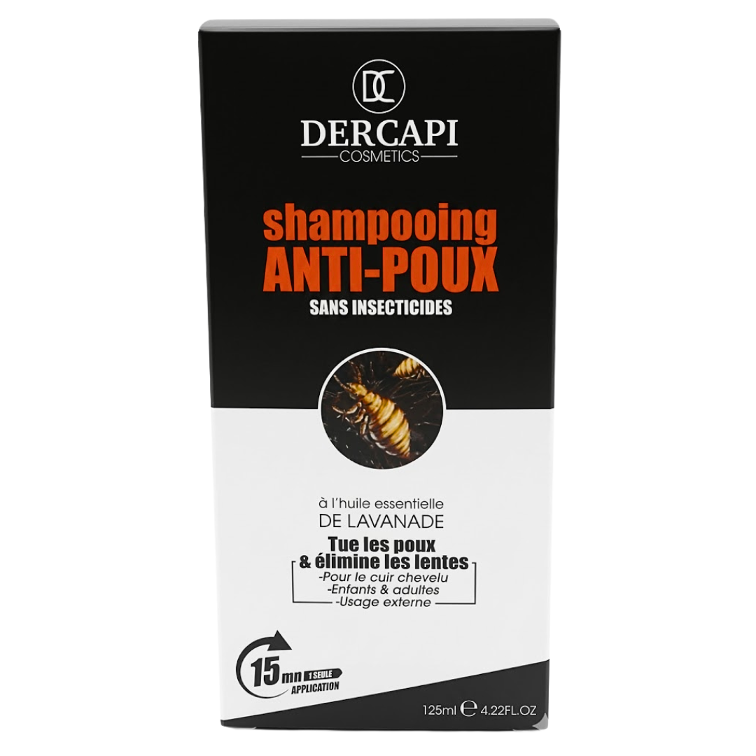 Dercapi Shampoing Anti-Poux Traitant 125ml