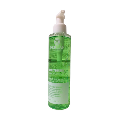 Dercapi Gel Nettoyant Visage Peaux Grasses 200ml