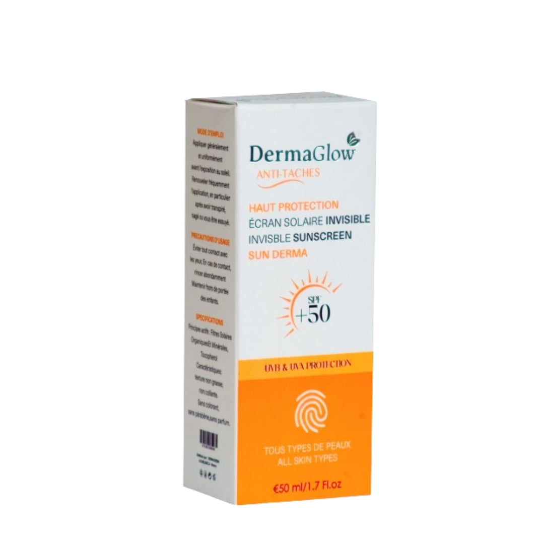 Derma Dermaglow Sun Écran Invisible SPF50+ 50ml