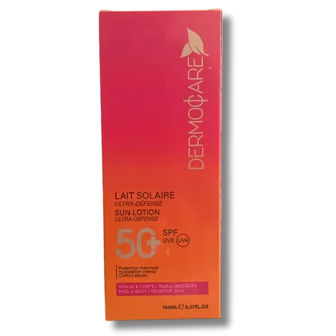 Dermocare حليب واقي شمسي SPF50+ للبشرة الحساسة 150 مل