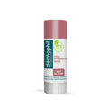 Dermophil Stick Lèvres Hydratant Teinté Bois de Rose 4 g, tube blanc et vieux rose
