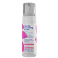 Skinence Gentle Cleansing Foam 150 ml, flacon mousseur blanc et rose, mousse nettoyante douce