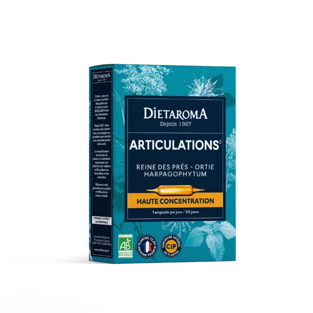 Dietaroma Articulation 20 ampoules Complément Articulaire