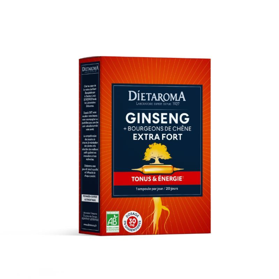 Dietaroma الجنسنج فائق القوة 20 أمبولة 10 مل