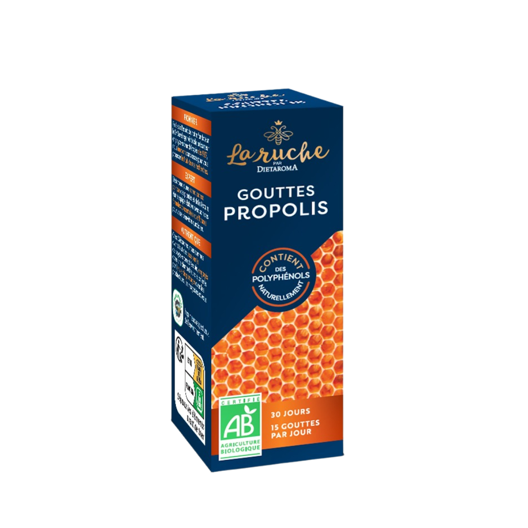 Dietaroma Propolis Pure Gouttes Bio 15ml