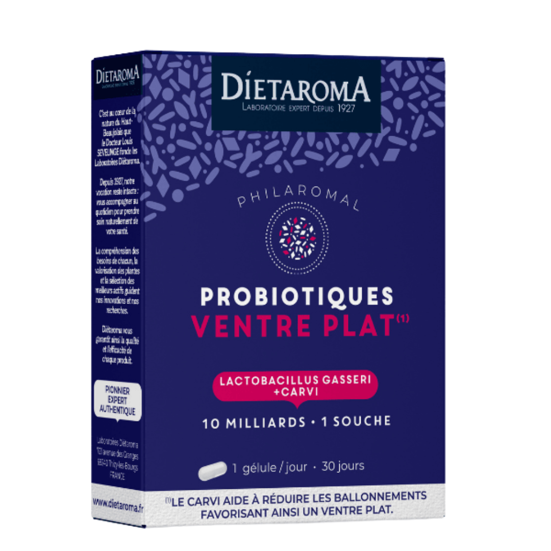 Dietaroma Probiotiques Ventre Plat 30Gelules