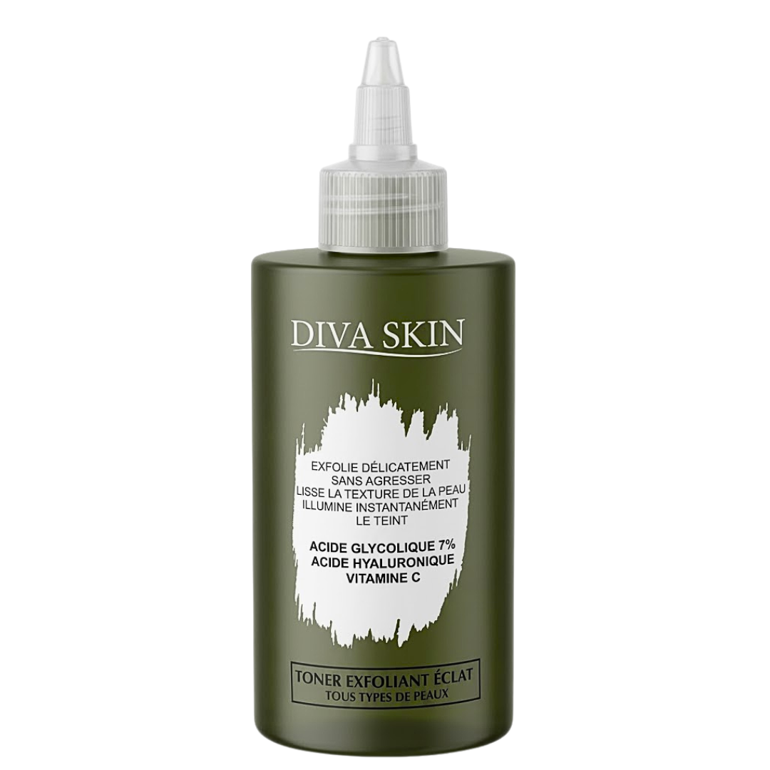 KIN Diva Skin Toner Exfoliant Eclat 200ml