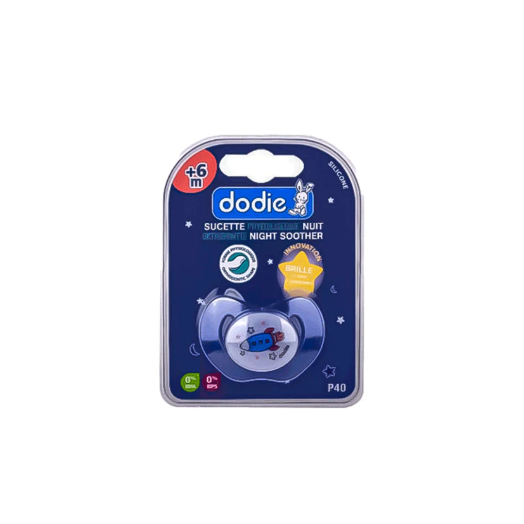 Dodie Sucette Physiologique P40 Anneau Lumineux +6 mois