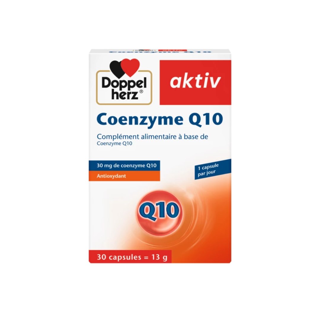 Doppel Herz Coenzyme Q10 Vitalité Énergétique 30 Capsules
