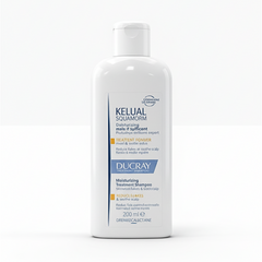 Ducray Kelual Squanorm Shampooing Traitant Hydratant 200 ml — flacon, pellicules sèches
