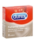 Durex Fetherlite Ultra 3 Préservatifs Ultra-fins Boîte de 3