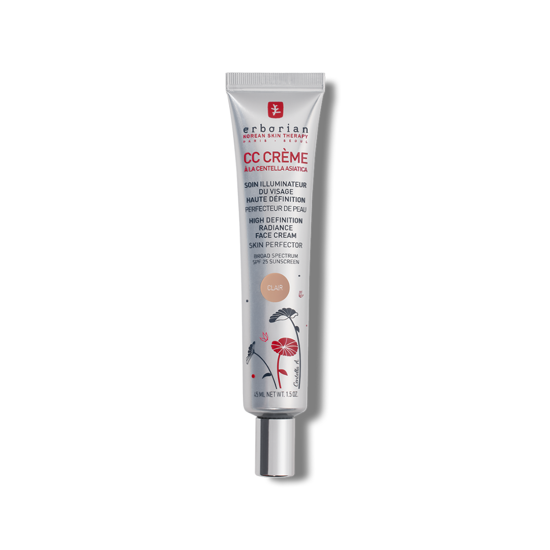 ERBORIAN CC Crème Clair SPF 25 Soin Visage Teinte 45ml