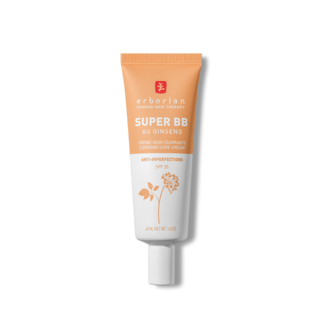 ERBORIAN Super BB Doré SPF20 كريم أساس ملون لإخفاء العيوب 40مل