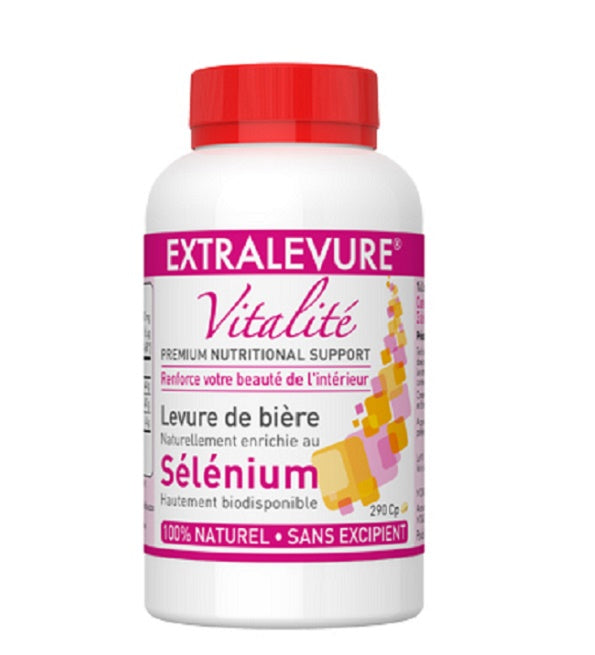 Extralevure Vitalité Sélénium Levure Bière Fortifiante 290 Comprimés