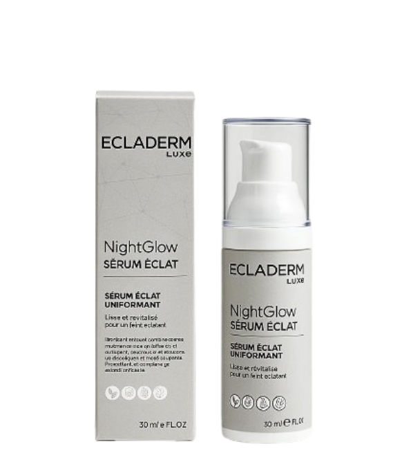 Ecladerm Night Glow Serum Eclat Éclaircissant 30ml