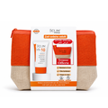 Eclin lait solaire adulte SPF50+ visage et corps avec trousse Eclin offerte orange