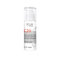 Eclin sérum C20 rénovateur éclat vitamine C 30 ml, flacon pompe blanc