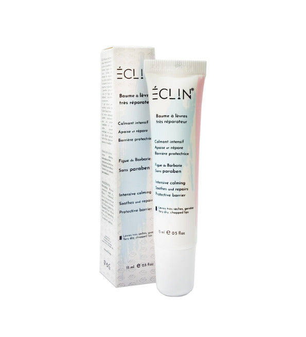 Eclin baume à lèvres très réparateur 15 ml, tube et étui, figue de Barbarie