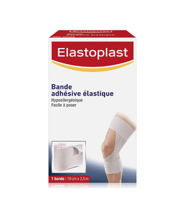 Elastic Bande Adhésive Élastique 10cm x 2.5m