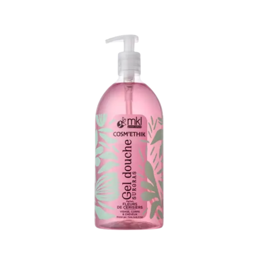 MKL Cosm'ethik - Gel Douche Fleurs de Cerisiers Bio 1L