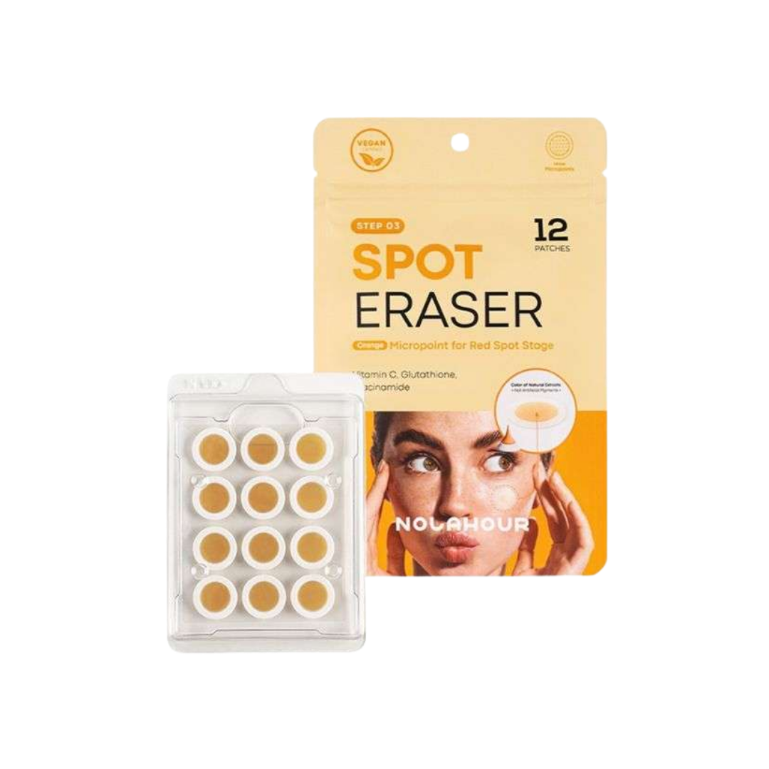 Nolahour Spot Eraser Orange Step03 لصقات مضادة للعيوب 12 لصقة