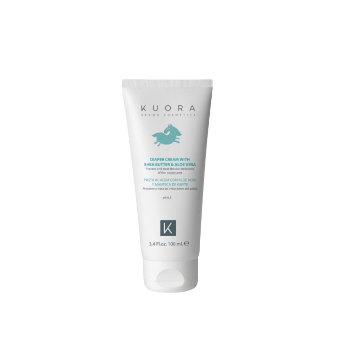 KUORA - Diaper cream with SHEA BUTTER &amp; ALOE VERA 100ml