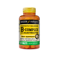 Mason Natural B-100 Complexe Vitamines B avec Électrolytes 60 Comprimés