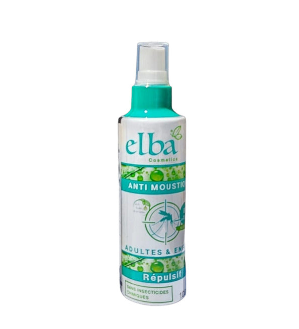Elba Spray Anti-Moustique Protection Insectes 100ml
