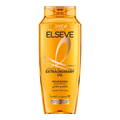 L'Oréal Paris Elseve Extraordinary Oil shampooing nourrissant 400 ml, flacon doré, cheveux normaux à secs