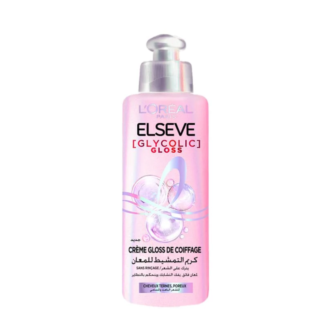 L'Oréal Elseve Crème Coiffage Glycolic Gloss Sans Rinçage