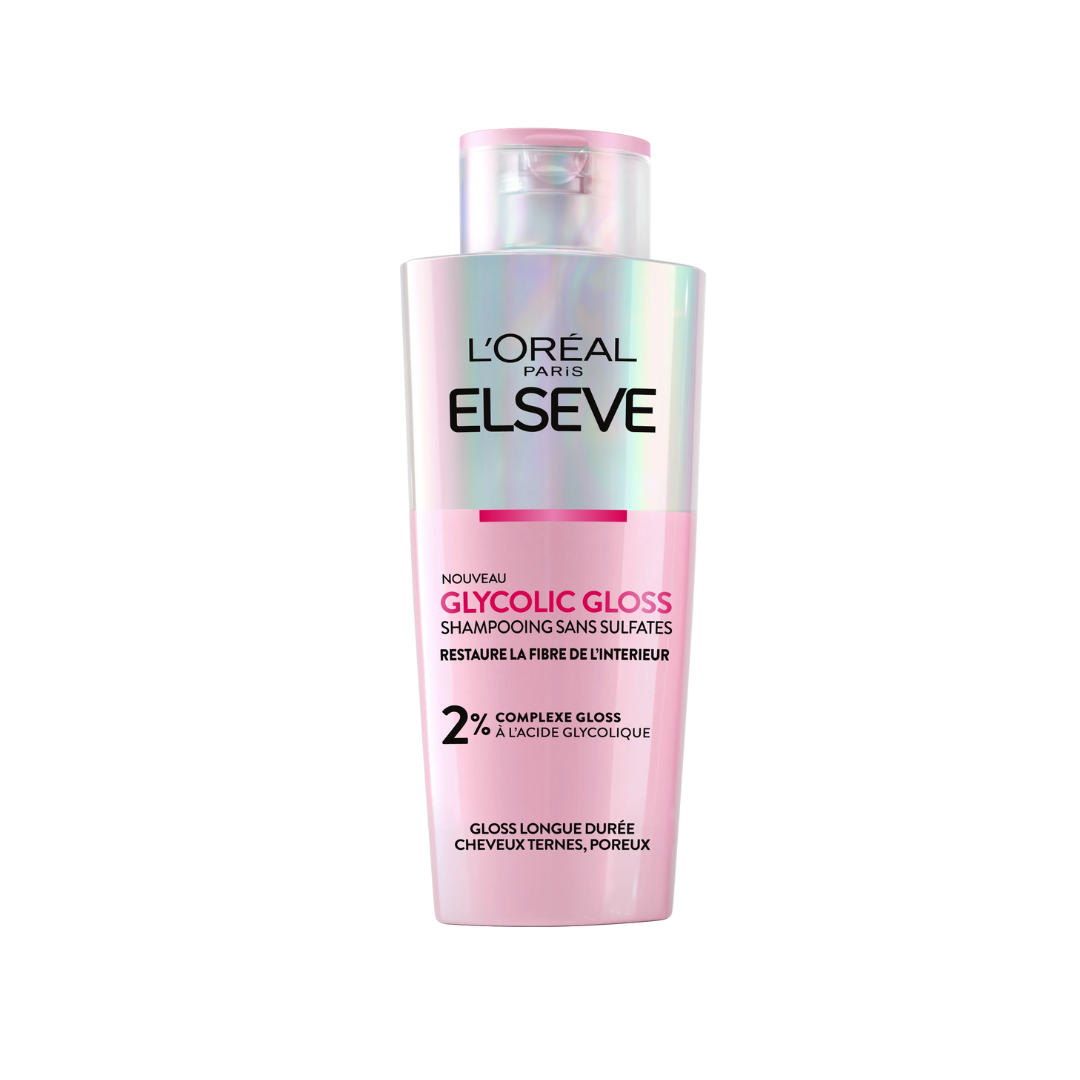 L'Oréal Elseve Glycolic Gloss Shampoing Cheveux Ternes 250ml