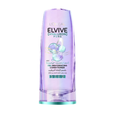 L'Oréal Paris Elseve Hyaluron Pure après-shampooing 72H 200 ml, flacon violet et turquoise, racines grasses