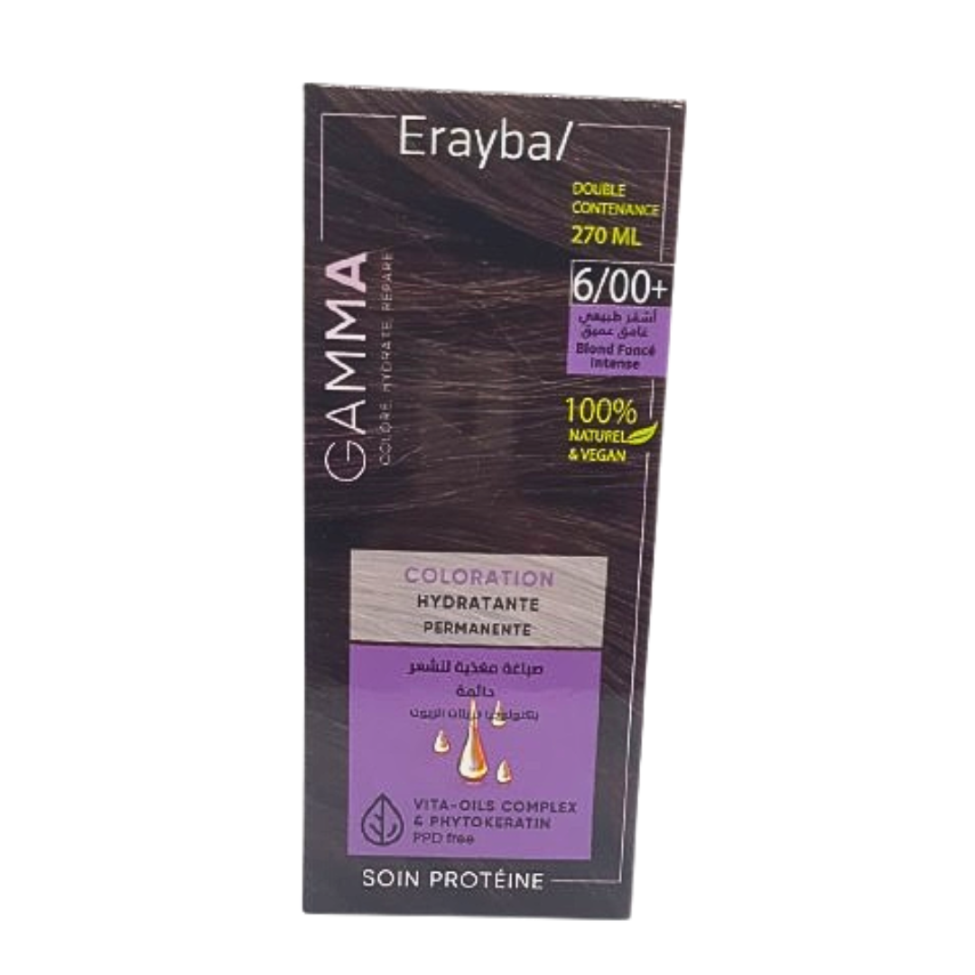 ERAYBA Gamma صبغة 6/00+ أشقر داكن مكثف