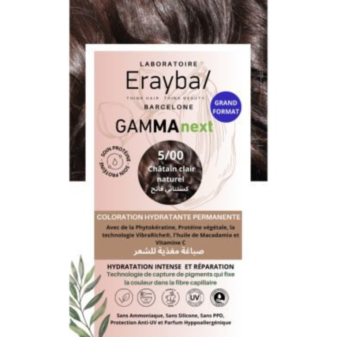ERAYBA Gamma Next 5/00 Châtain Clair Naturel Coloration 100ml