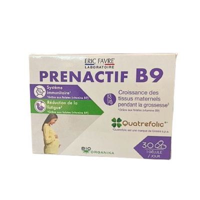 ERIC FAVRE Prenactif B9 30 كبسولة - حمض الفوليك