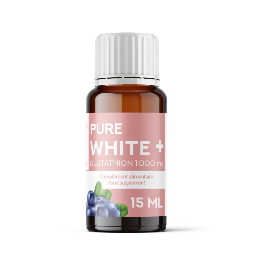Eric Favre Pure White+ 10x15ml Complément Alimentaire Éclat Peau