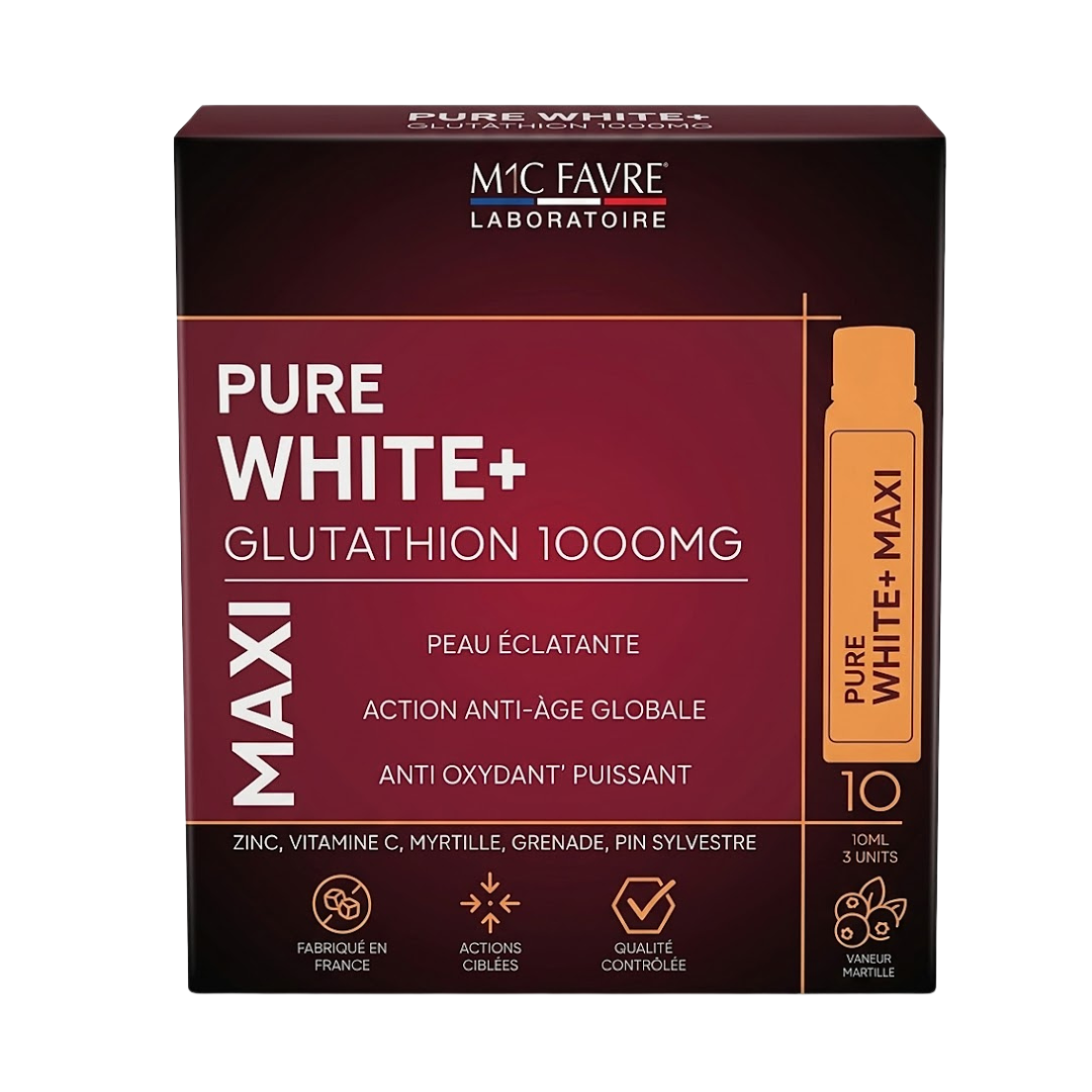 Eric Favre Pure White Glutathion 1000mg 10 doses x 25ml