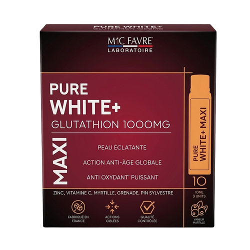 Eric Favre Pure White Glutathion 1000mg 10 doses x 25ml