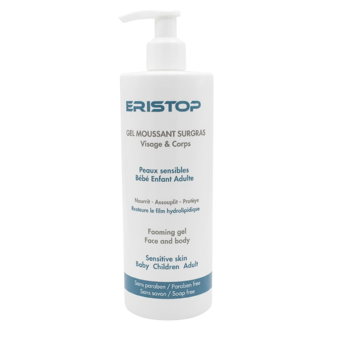 Eristop Gel Moussant Surgras 500ml