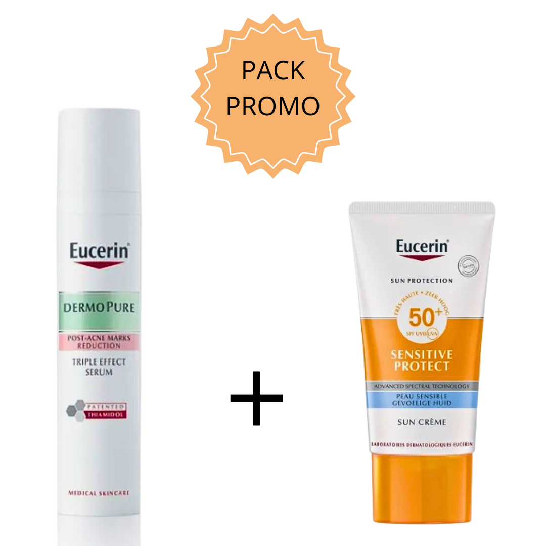 Eucerin Pack Oil Control SPF50+ 50ml + Hydro Protect + Baume