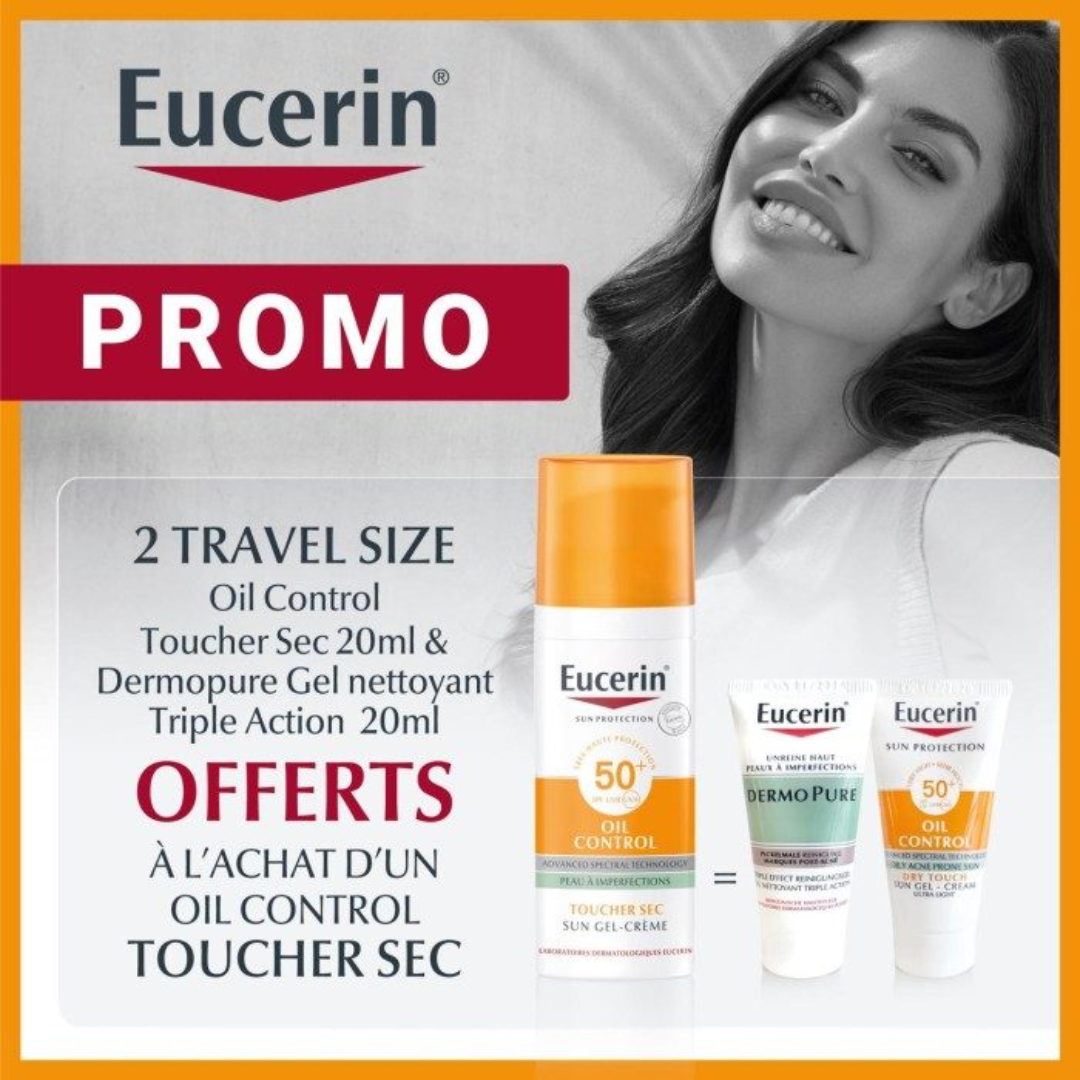 Eucerin Solaire Écran Huile Contrôle SPF 50+ 50ml