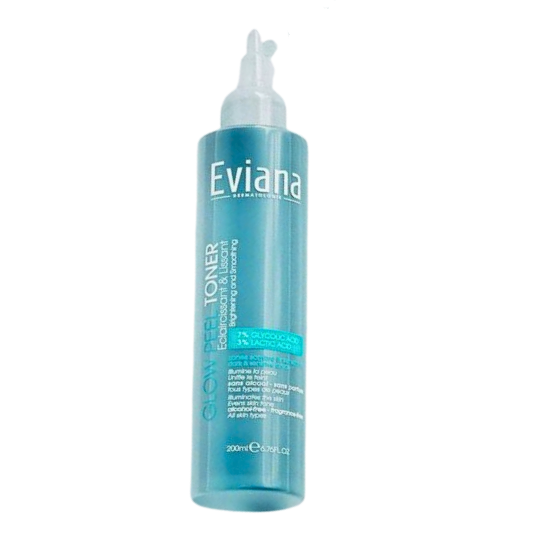 Eviana Glow Peel Toner Lotion Tonique Exfoliante 200ml