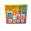Extraskin Pack Gel Nettoyant 200ml + Sérum 30ml + Crème Hydratante + Protection Solaire