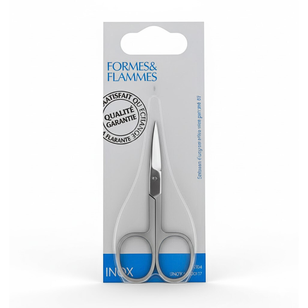 Formes&Flammes Ciseaux A Ongles Droits Acier Forge Inoxydabl