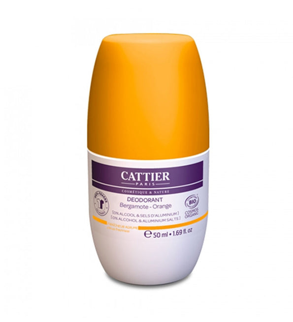 Cattier Déodorant Roll-on Fraîcheur Agrume