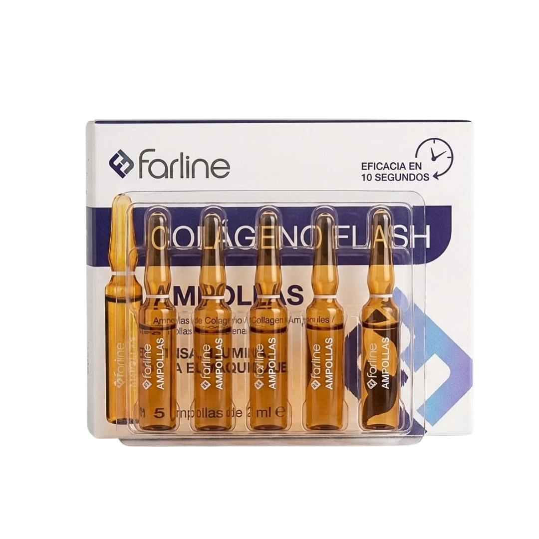 Farline Collagène Ampoules Hydratation 5 x 2ml