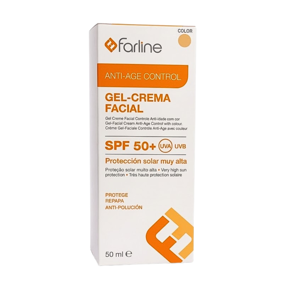Farline Écran Solaire Anti-Âge Color SPF50+ 50ml