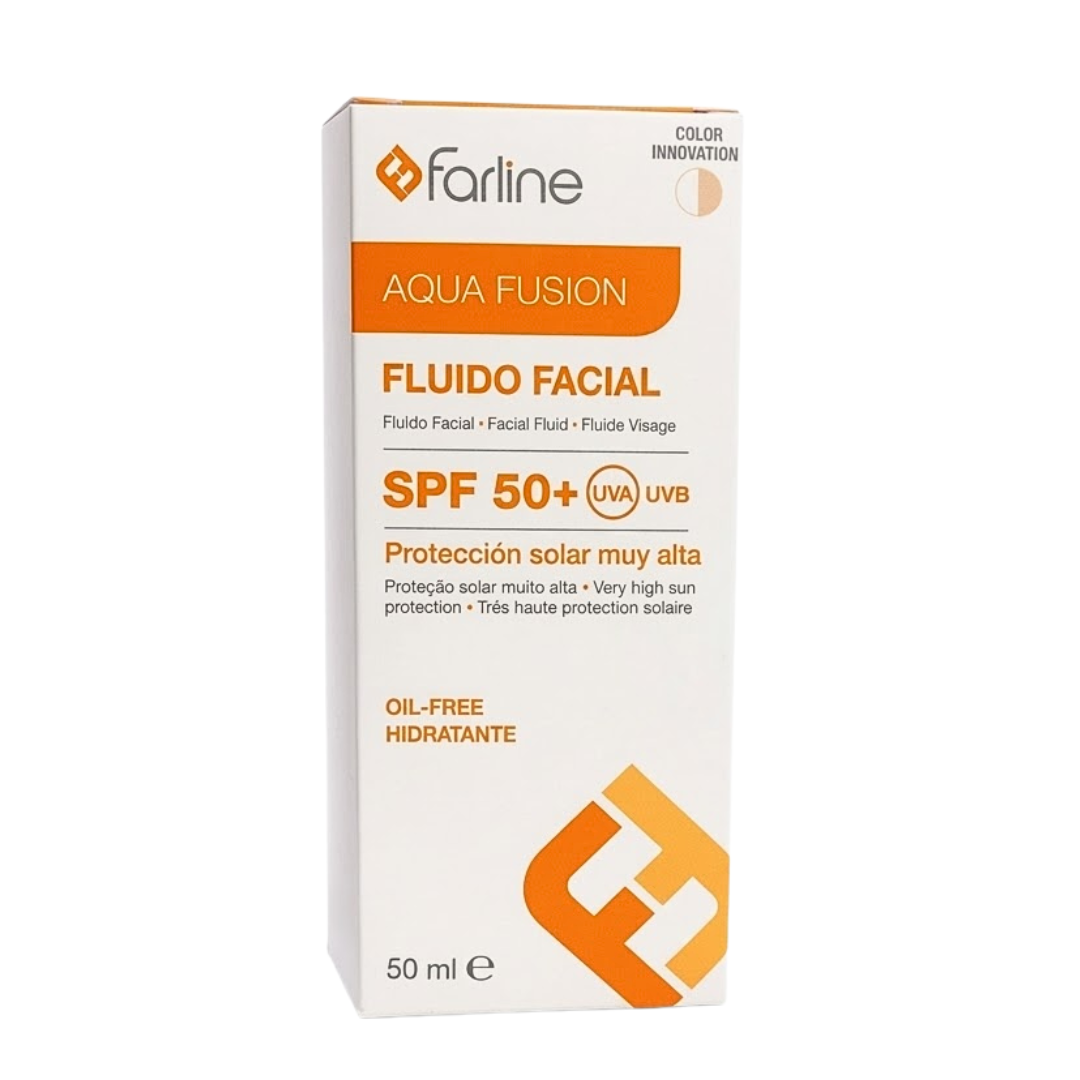 Farline Écran Solaire Aqua Fluide Color SPF50+ 50ml