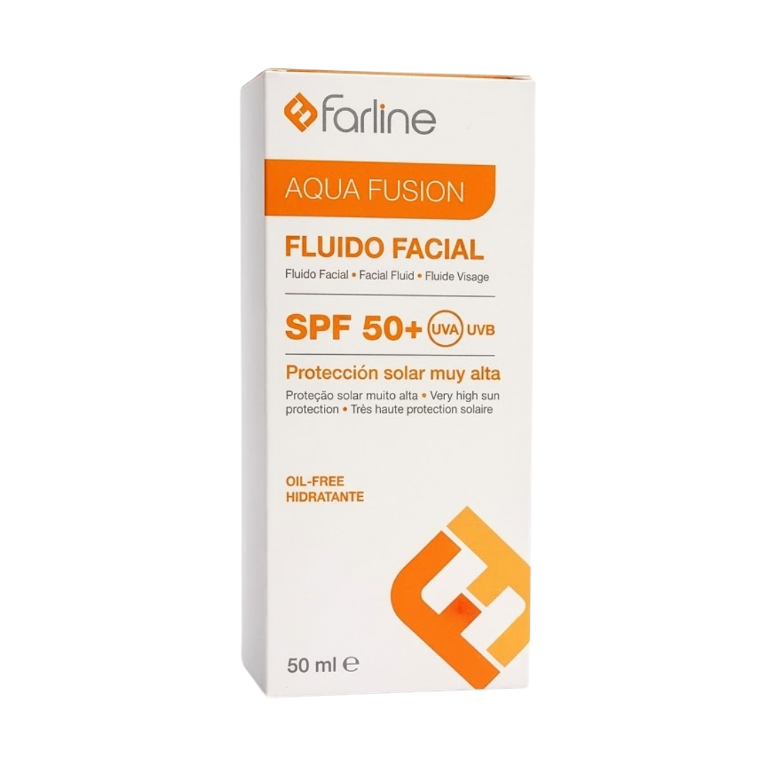 Farline Écran Solaire Aqua Fluide Invisible SPF50+ 50ml